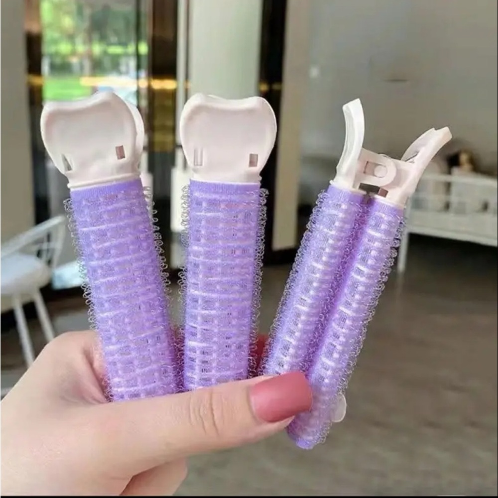 12pc Set Instant Hair Volumizing Clips Natural Fluffy Hair Rollers‎